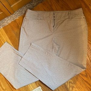 Loft printed ankle pant